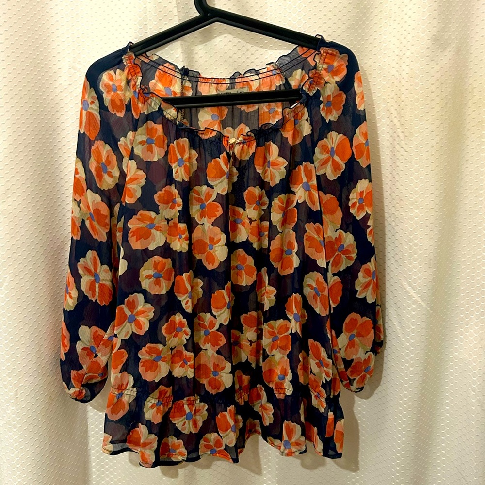 Sheer Old Navy blouse